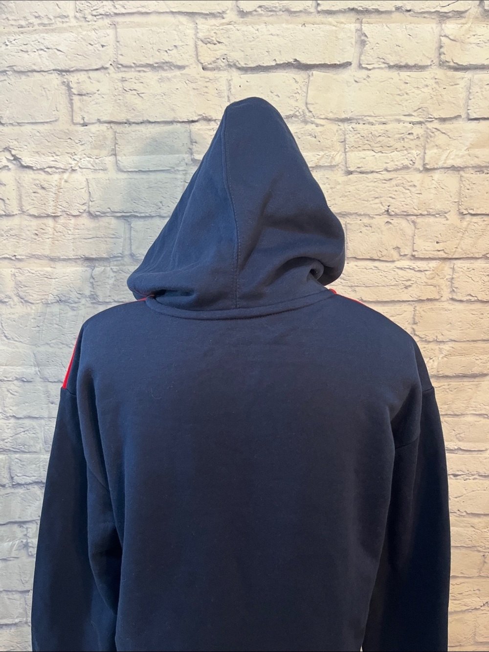 Fanatics Boston Red Sox Quarter Zip Hoodie Baseball Size Medium Fleece Lined - Picture 6 of 12